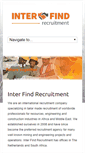 Mobile Screenshot of interfindrecruitment.com